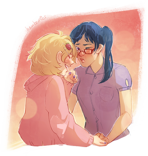 reigisa week day 1 - gender kissing is hard when your girlfriend is just so cute you can’t tak