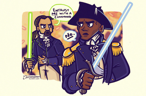 I did wizards yesterday but it’s may the fourth and everything is made better by lightsabers yes? so