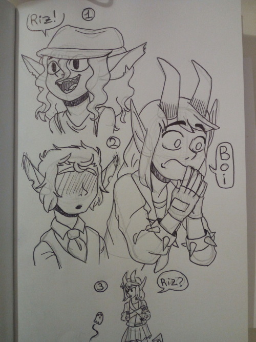 Drew Some Doodles Of The Little Firecracker From This Lovlly Fic Written By @jamiebluewind