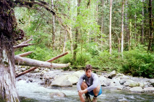 Selfie near Wallace Falls, 2016