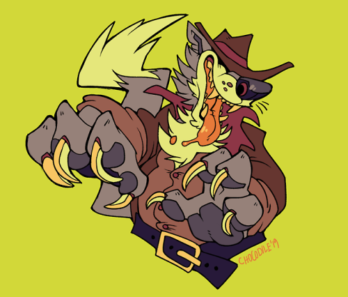 chocodile: Cowboy Werewolf