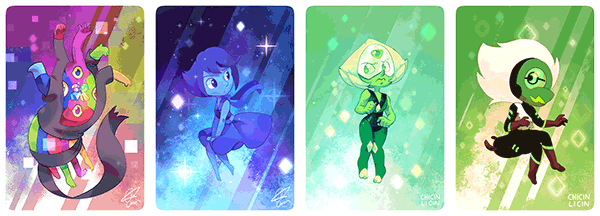chicinlicin: chicinlicin:  WOO! Every gem and fusion :D whenever there’s anything