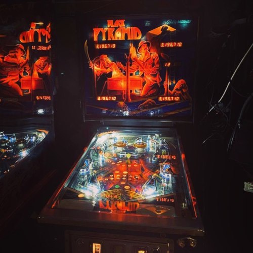 *NEW GAME ALERT!* Super stoked to welcome BLACK PYRAMID to our wicked pinball lineup - old school Eg