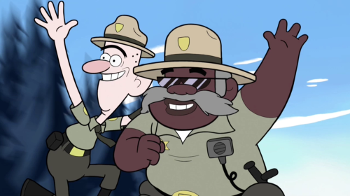 Sheriff Daryl Blubs and Deputy Edwin Durland from Gravity Falls are mlm !