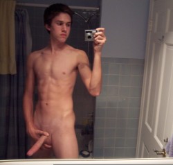 menbeingbeautiful:  Penis #84 “Behold,” this twink’s eyes seem to say, “behold.” — This Week at Men Being Beautiful: 100 Beautiful Penises! Whether they’re big or little, hard or soft, thick or thin, cut or uncut, we’re celebrating the