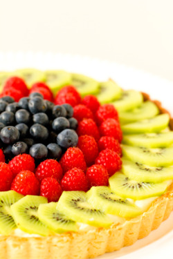 foodffs:  Fresh Fruit Tart with Pastry Cream