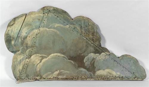 desimonewayland:Clouds for scenery [canvas and wood]Nuages pour “Dardanus” de Rameau dans didon, 178