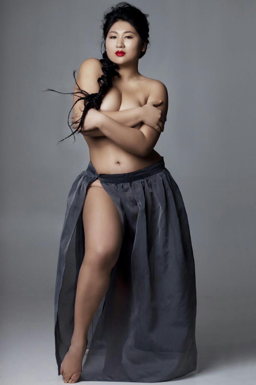 Curvy black plus size models