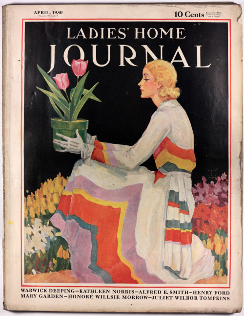 Ladies Home Journal - April 1930Superb period magazine covers - now 85 years old