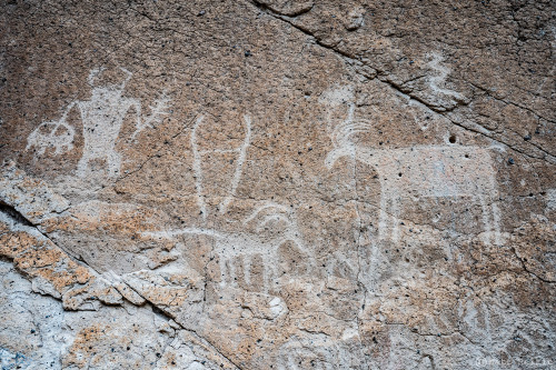 Warrior Panel, Sevier County, UT. Attributed to the Fremont Culture, dated between 700-2,000 years o