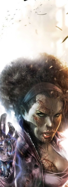 robnorthstar:  Super héroïne du jour: Superheroin of the day: Misty Knight 