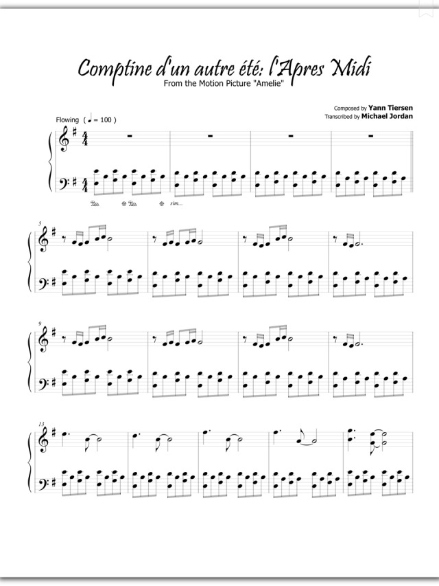 Mad World - Gary Jules - Compact Piano Sheet Music : r/piano