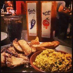 My reward for today&rsquo;s &ldquo;exena&rdquo; #periperi #food  (at Nando&rsquo;s)