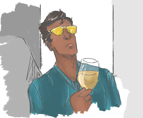 First piece of art I’ve cranked out in months cause I wanted to draw known Virgo Julian Bashir