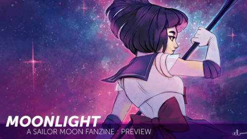 alzuna:Another preview of my piece for the @sailormoonzine​ ! Featuring my girl Saturn.I also did on