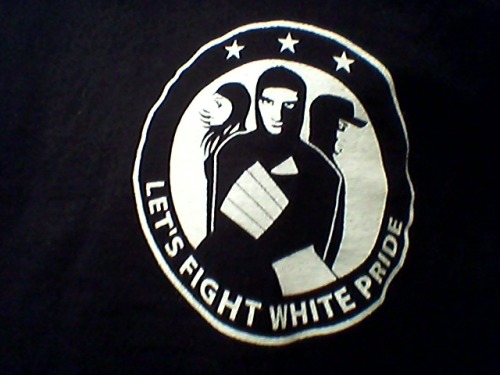 Let’s fight white pride !
