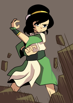 karzahnii:  ~25 minute Toph in which I REFUSE to draw feet, still