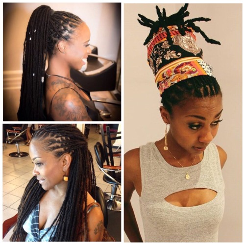 snizzydoesit: thiccmami513:  meghanbeda:  dayumshecangetit:  bestblackgirlsxxx:  bestblackgirls:  afro-arts:  Locs  Nice hair  This is good hair  😍😍😍😍  Omg   I need to post mines loc gang  LOVE women with locs  