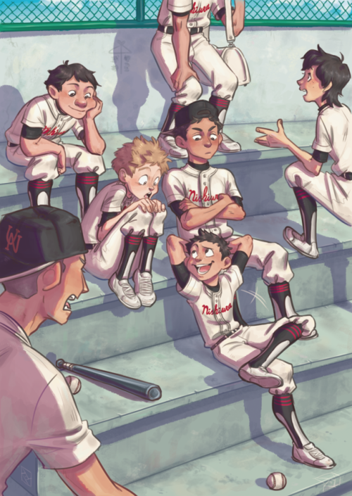 mud-muffin: Here’s the piece i made for Nice Mistake Oofuri zine back in January!