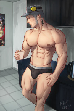 Mylkichoco: Munehisa Iwai Fanart#2  I Love This Character Fr Some Reference Used