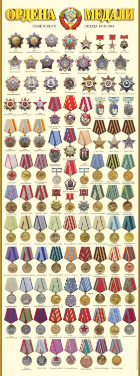 soviet union medals