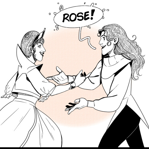 Obligatory next day reminder that Ep 5 of Rose Tide Rising is up on Webtoons Canvas ^_^
