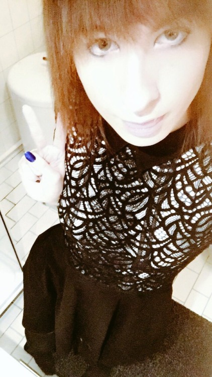 Selfies from when I was going to the dentist, and selfies showing off my very first dress. Twitter p