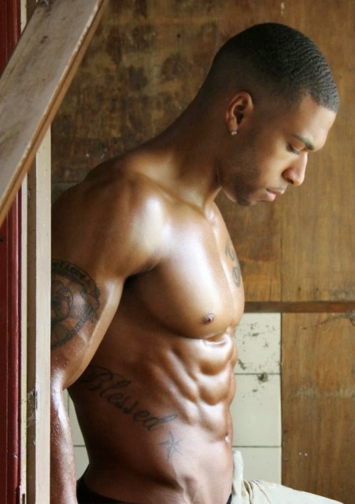 Porn photo dominicanblackboy:  Sexy gorgeous muscle