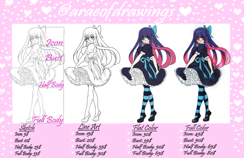 My commissions are open!! If you have any questions or want to commission me, please message me anyt