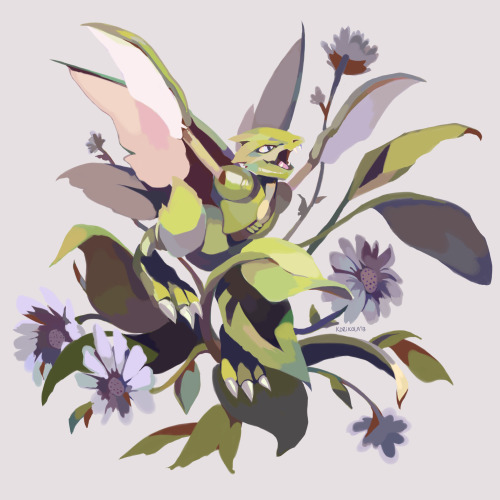 artillerydog:pokeddexy DAY 1: Favorite bug-SCYTHERmerry happy y'all