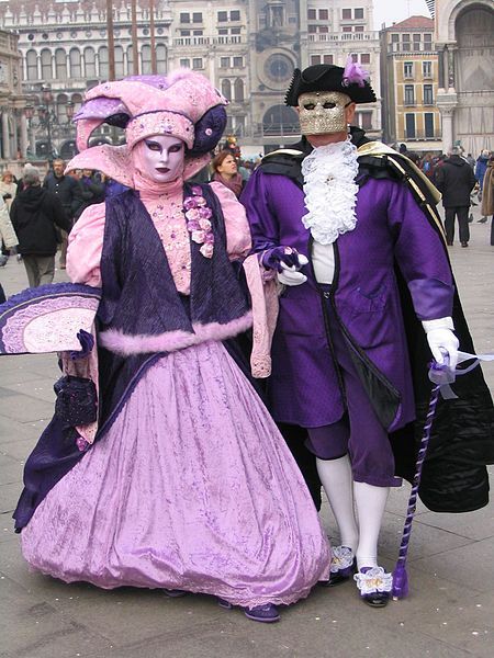 Venetian Carnivale costumes