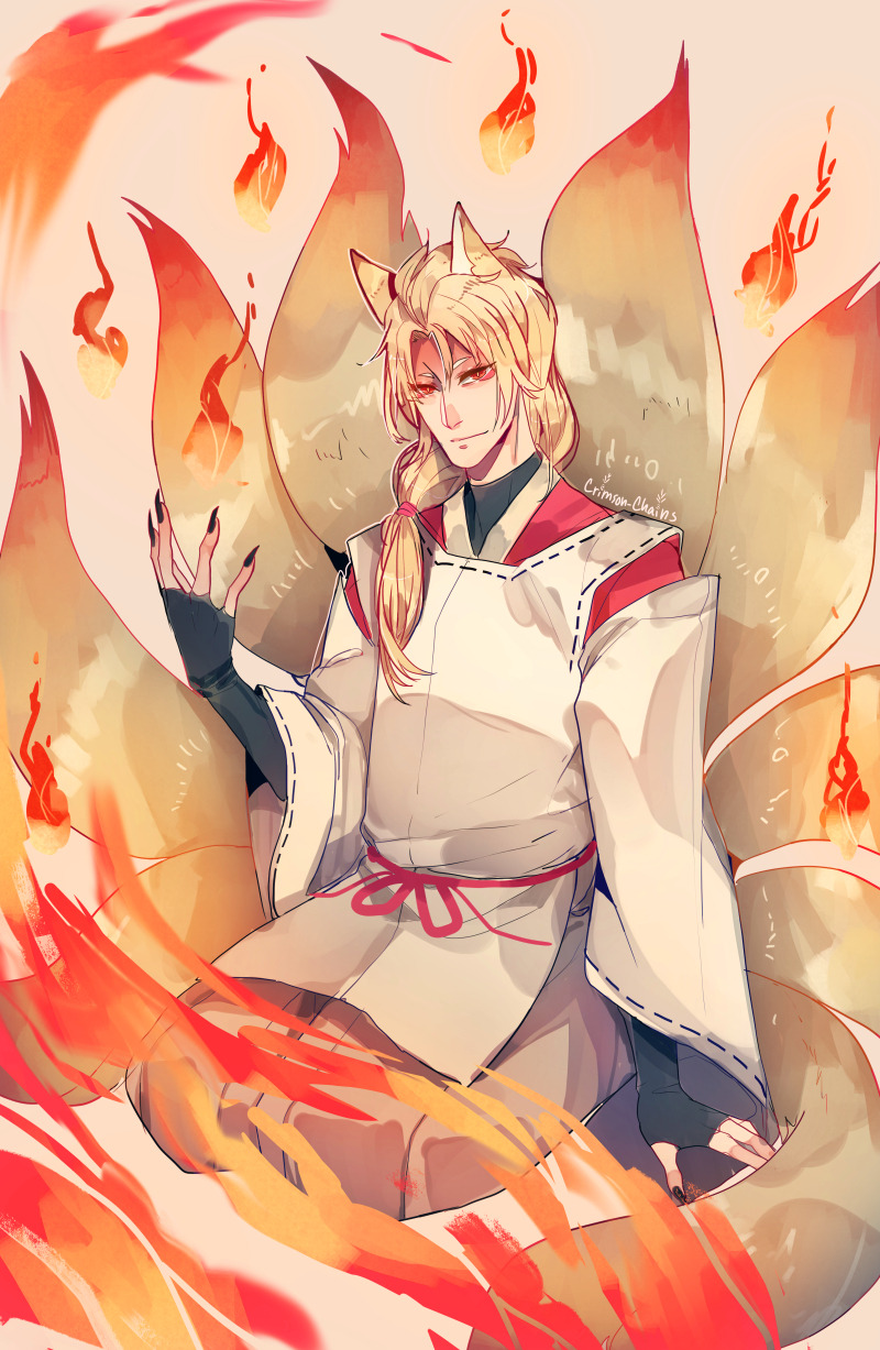 ALL THE ARTS — Ninetales gijinka! :D