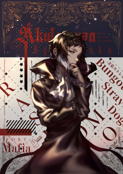 BSD Postcard Set  [twitter | instagram | pixiv ] This is my first time drawing a set so I hope I di