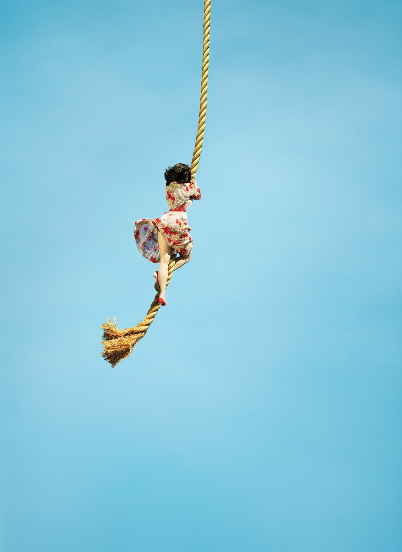 wmagazine:   “It is a picture of optimism and self-reliance—pulling oneself up