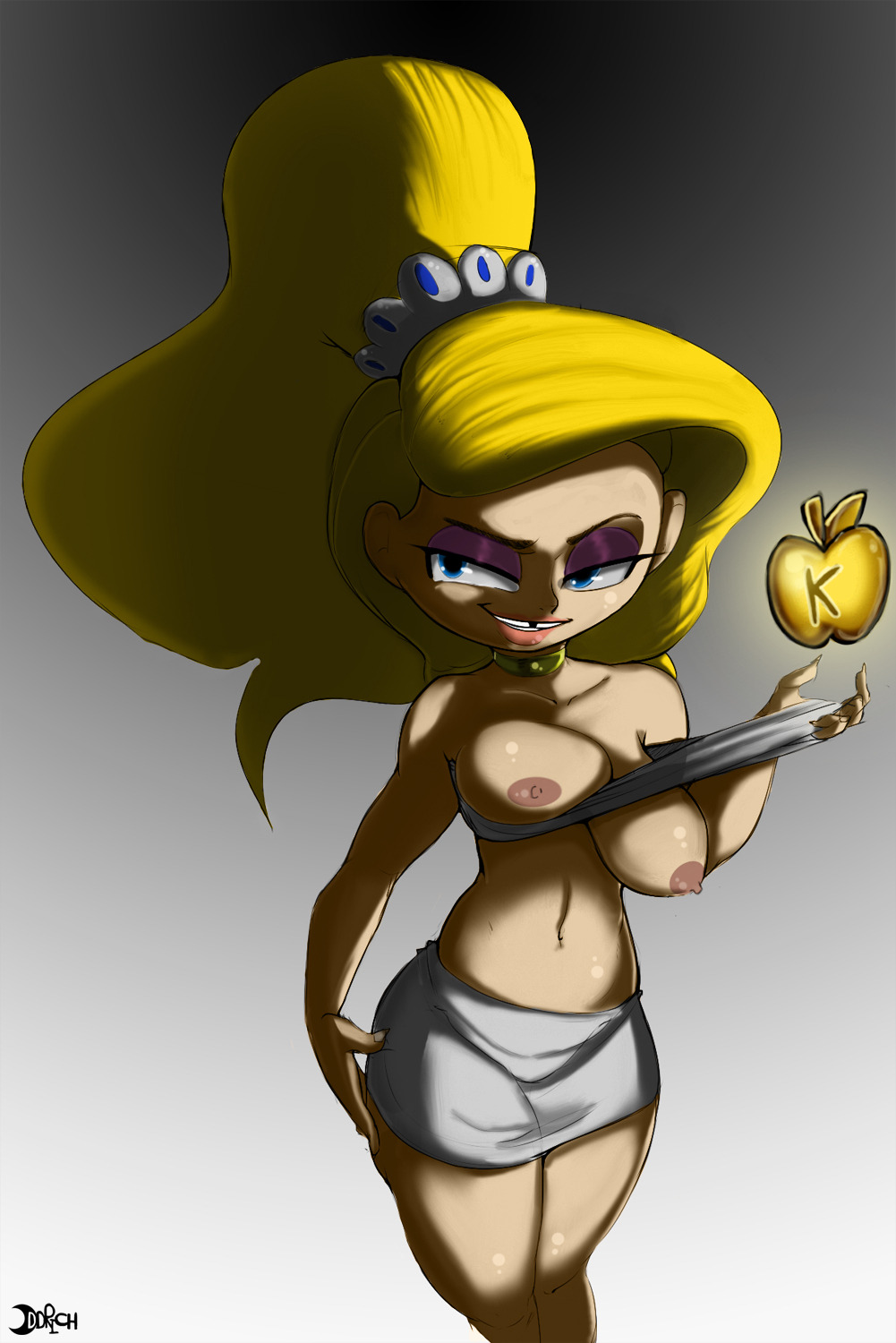 cdb2k3:  uncensoddrich:  Eris goddess of chaos… an image that I colored from the