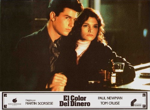 The Color of Money, Spanish lobby card. Spanish theatrical release 1987 Submitted by videorecord