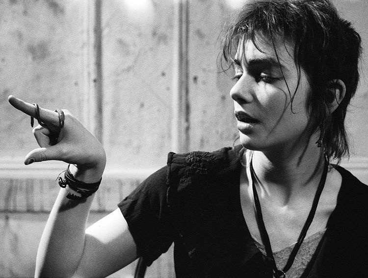 burning-hand:Lung Leg in her film “Worm Movie” 1985 (she eats a can of worms)