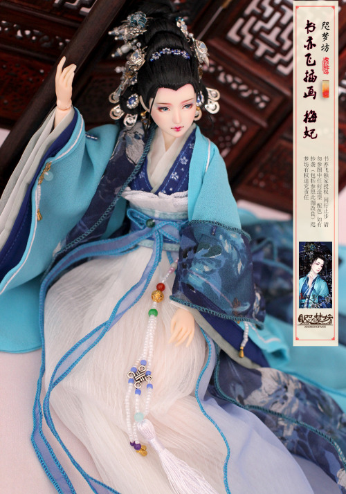 ziseviolet:Chinese Dolls Series 5/?  Dolls made by 咫梦坊, depicting several famous women from anc