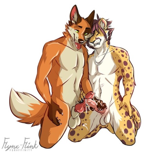 yiffcrazy: Gentle Grip (by Flynx-Flink)By Flynx-Flink. Featuring MrFoxees and Adrital.