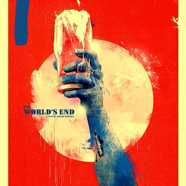 been looking forward to this for awhile now! #theworldsend #edgarwright #simonpegg