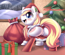 sillyaryanne:  Merry Early Christmas,  my friends!! The above picutre spent me one year to color it ;D (http://sillyaryanne.tumblr.com/post/106072577130/merry-christmas-3-i-dont-have-enough-time-to)  Also, i did some rough sketches for this Christmas,