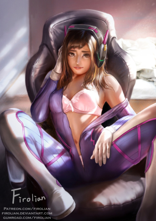 firolian:  Dva NSFW preview : www.patreon.com/posts/7582604 Become my Patreon and get more N
