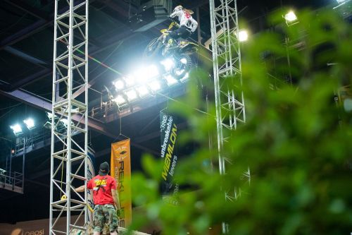 Vicky Golden in Vegas - X Games Moto X Step Up qualifier and AMA Monster Supercross race 