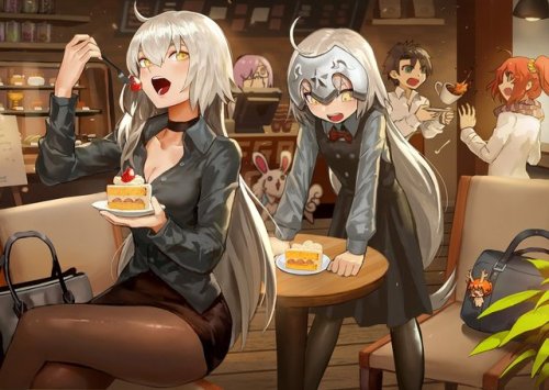 memeppoi:  a12710xxx: “ジャンヌ・オルタとその妹 https://t.co/J8suPeGatY”