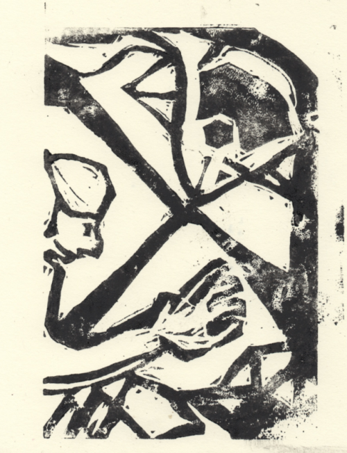 lightningrodman:linocut prints