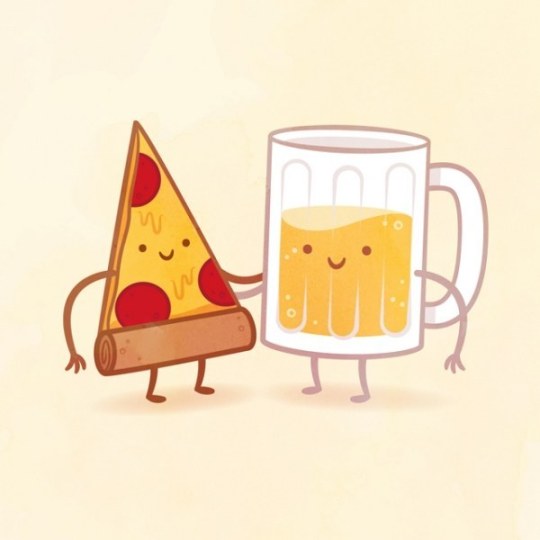 Which Food Pair Is Your Sign? (art by Philip Tseng)