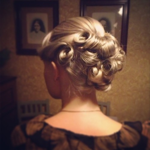 #wedding #hair #updo #chignon #curles #curly #blond #blonde #bump #bun #backcomb #brown #beige #oldi