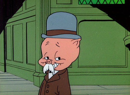 *looks into the camera like a chuck jones character*