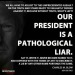 reading-writing-revolution:Because lying every single day for years is NOT normal for even comic book or movie villians.