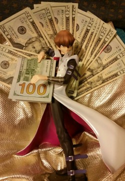 chanceoftsunderestorms:  this is the Money Kaiba. He appears once every 3000 minutes. reblog in 2 seconds but you’ll still never be as rich as Seto Kaiba.   that&rsquo;s three hundred and eighty dollars. thats an insult to kaiba. 